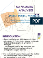 McNamara Analysis / Orthodontic Courses by Indian Dental Academy