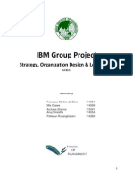 IBM Strategy and Organization Design Report