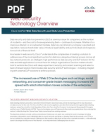 Cisco IronPort Web Data Security and Data Loss Prevention Overview