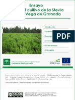 Ensayo Sobre El Cultivo de La Stevia en La Vega de Granada PDF