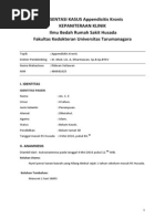 Download Appendisitis Kronis by michafute SN225049269 doc pdf