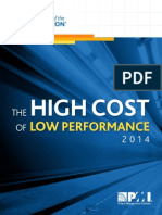 Business-Solutions PMI Pulse 2014 HighCostoflowperformance