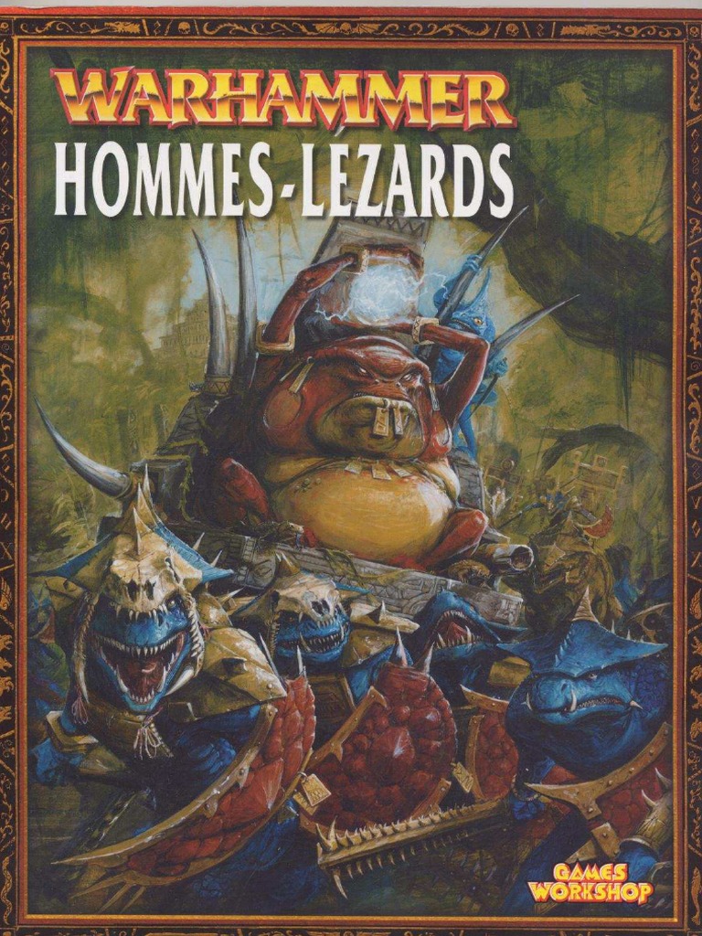 Livre D Armée Guerriers Du Chaos V8 Pdf Warhammer - Livre D'armée Hommes Lézards FR 6e Edition PDF | PDF