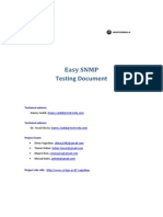 Testing - Fucntional - Requirements-Snmp