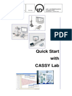 Quick Start Guide to CASSY Lab Measurements