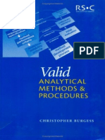 Valid Analytical Methods