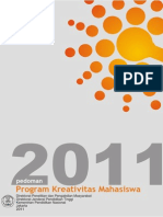 Dikti Dp2m Pedoman Pkm 2012 1 Cover Kata Pengantaryfuutr