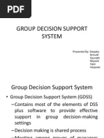 Group Decision Support System