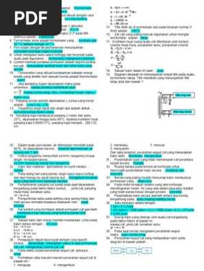 Pembahasan Soal Suhu Pemuaian Dan Kalor