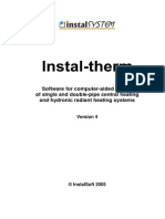 CO-software manual for hydronic installations
