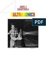 Ultrasonic Properties and Applications