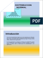 La Distribucion Normal PPT AED Modo de Compatibilidad