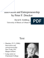 Innovation and Entrepreneurship