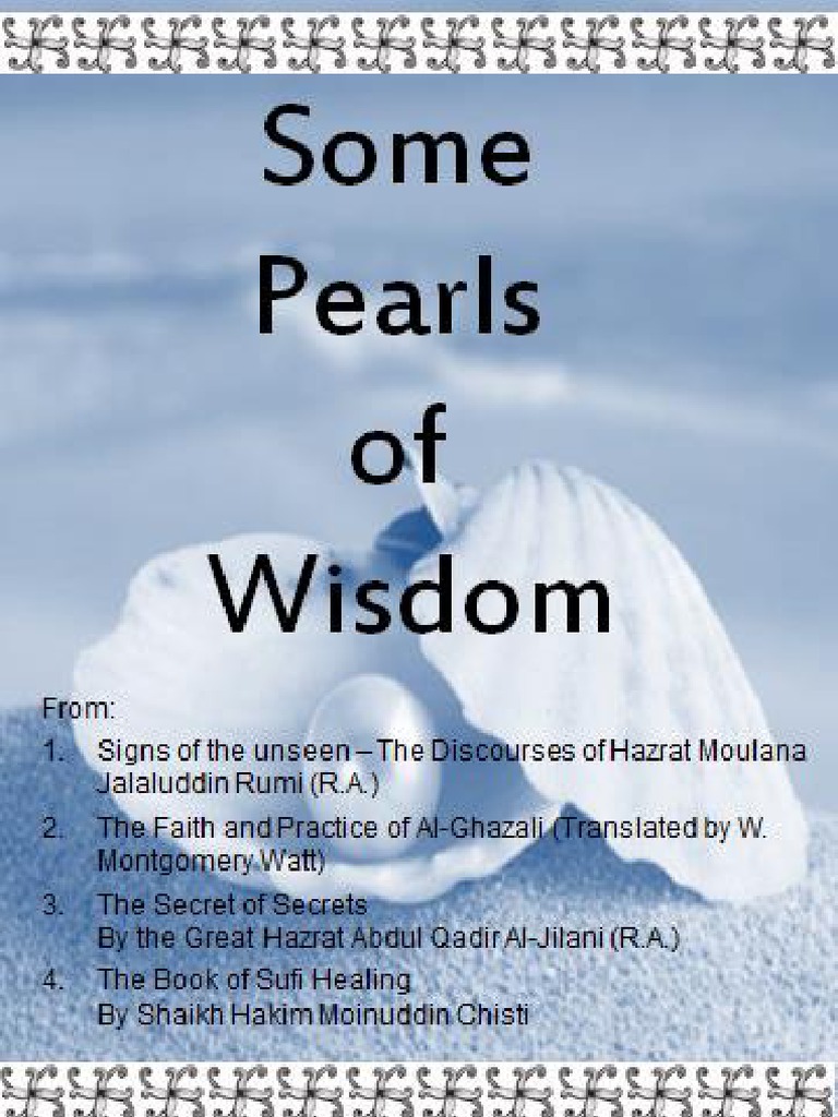Some Pearls of Wisdom Prophets And Messengers In Islam Muhammad