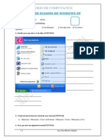 Examen de Windows
