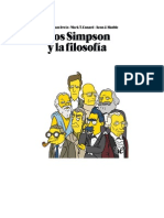 Los Simpson Y La Filosofia