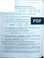 Lista 1.1 (Aula 1) (Vetores,Combinações Lineares)