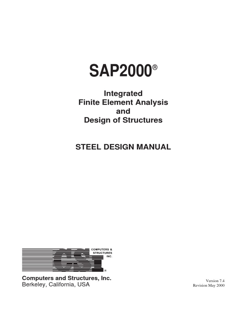Steel Design Manual Sapstleditado Bending Buckling