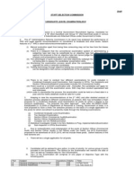 Revised Scheme CGL 2010