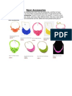 Neon Accessories