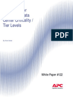 WP-122 Guidelines For Specifying Data Center Criticality - Tier Levels