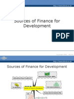  Sources of Finance for Development