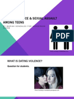 Dating Violence Sexual Assault