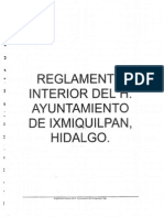 Pdfsam_reglamento Interior Del h. Ayuntamiento Deixmiquilpan