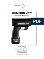 Decatur Genesis VP Manual