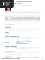 Currículo Do Sistema de Currículos Lattes (Cássia Ferraz Louro)