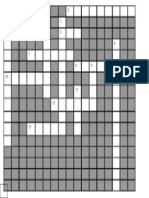 Crossword Template