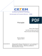 Processo de flotação de minérios