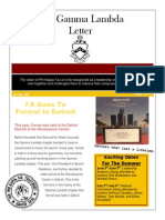 The Gamma Lambda Letter: ΓΛ Goes To Formal In Detroit