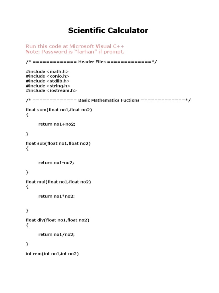 Scientific Calculator | PDF | Trigonometric Functions | Triangle Geometry