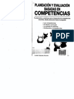 Cázares - Planeacion y Evaluacion Basadas en Competencias PDF