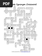 Download Ultimate Synonym Crossword by Nala Nie Ragz SN225186406 doc pdf