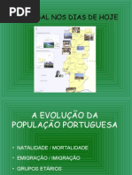 Portugal Nos Dias de Hoje