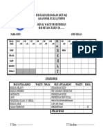 Jadual Waktu Kosong