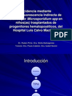 Diarrea Por Microsporidium IFI Octubre 2013
