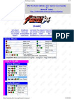 King of Fighters94 Moves PDF