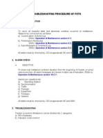 Troubleshooting Procedure of Fots: 1. Retrieve Information