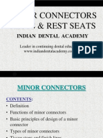 Minor Connectors & Rests & Rest Seats / Orthodontic Courses by Indian Dental Academy