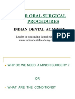 Minor Oral Surgical Procedures / Orthodontic Courses by Indian Dental Academy