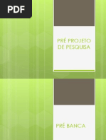 Pré Projeto