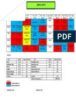 Jadual Waktu Prasekolah Comel Ceria