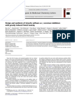 Design and Synthesis of Tricyclic Sulfones as γ Secretase Inhibitors With Greatly Reduced Notch Toxicity 2010 Bioorganic & Medicinal Chemis