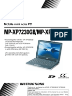 JVC Mini Note Mp-xp7230gb 5230gb