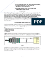 Power and Battery Plant Coordination