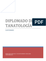 Cuestionario Tanatologia