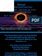 CDA ESM Comparative Decision Analysis - Economic Safety Margin